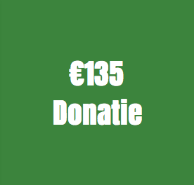135 Euro donatie